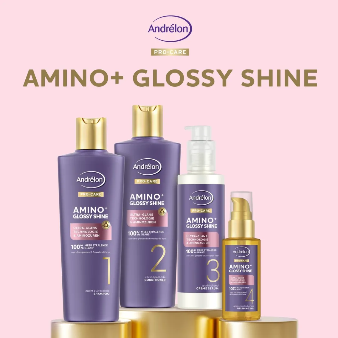 Andrélon Pro-Care Amino+ Glossy Shine Crème Serum 200ml