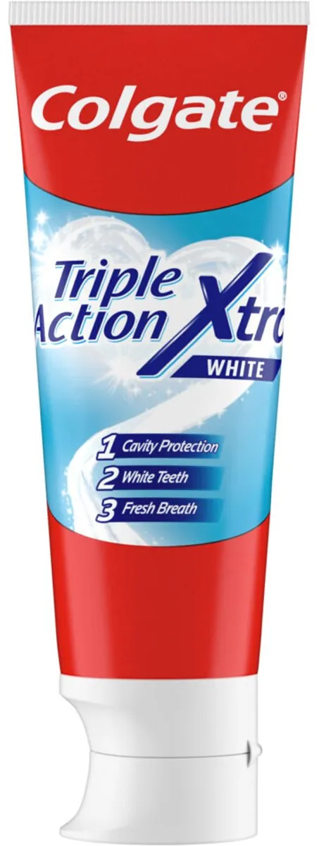 Colgate Triple Action Xtra White Tandpasta 75ml - 7 Stuks