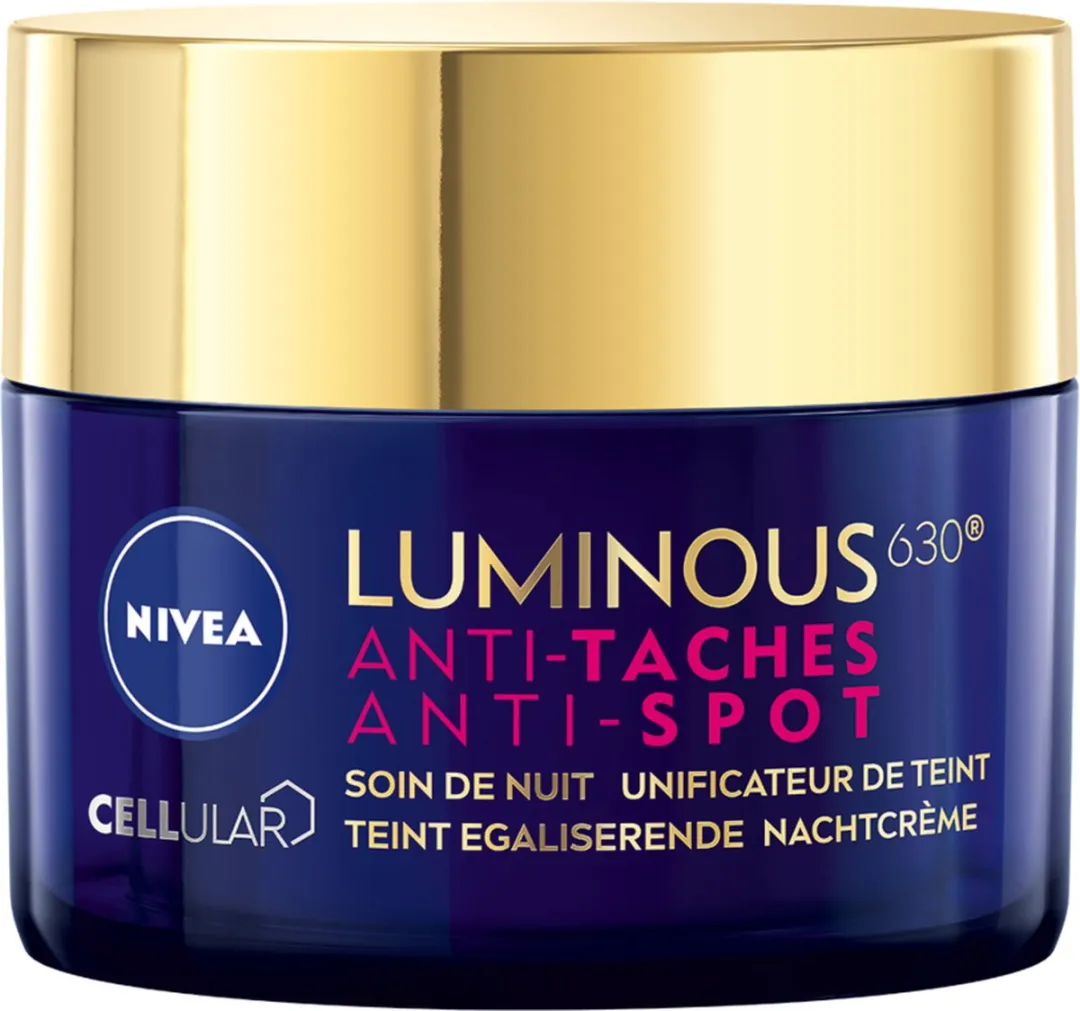NIVEA Cellular LUMINOUS630 Nachtcrème Anti-Pigmentvlekken 50ml