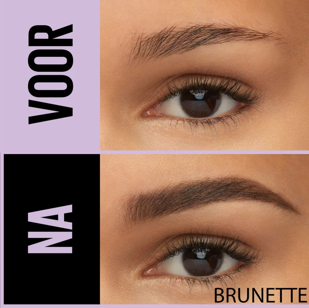 Maybelline Express Brow Duo 025 Brunette - Wenkbrauwpotlood & Poeder
