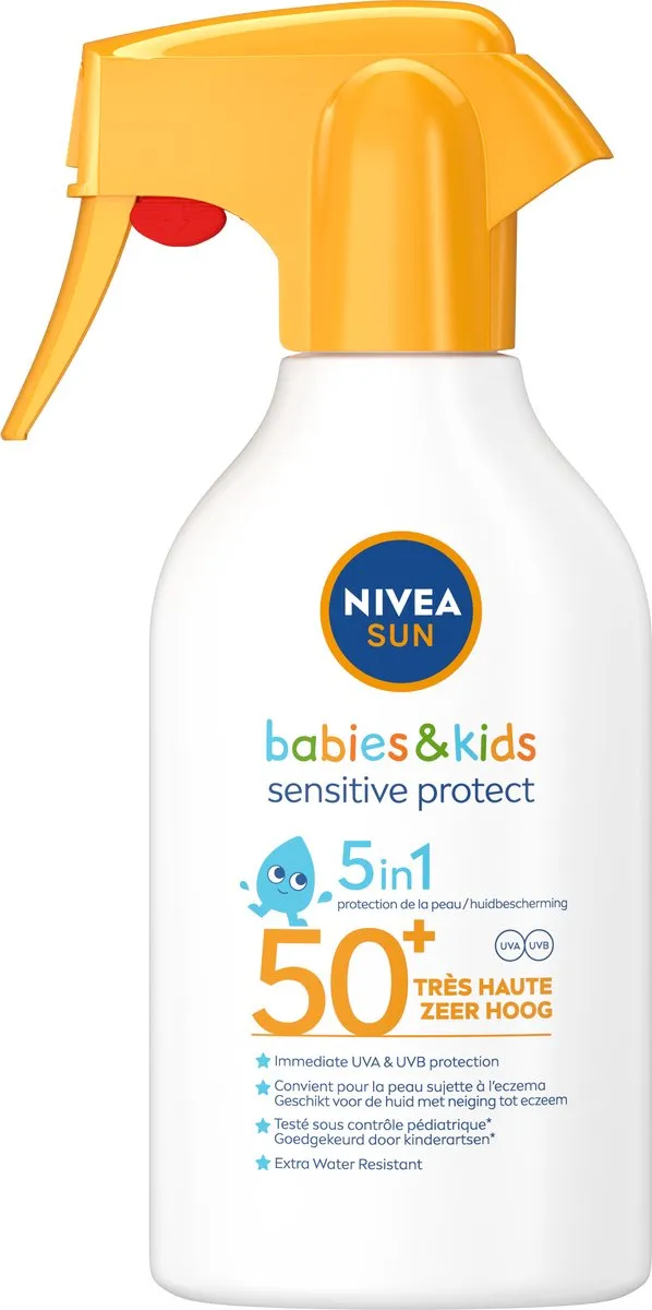 NIVEA SUN Kids & Babies Sensitive Protect Zonnespray SPF50+ 250ml