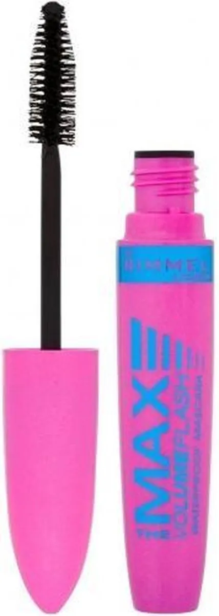 Rimmel London The Max Volume Flash Waterproof Mascara 001 Zwart