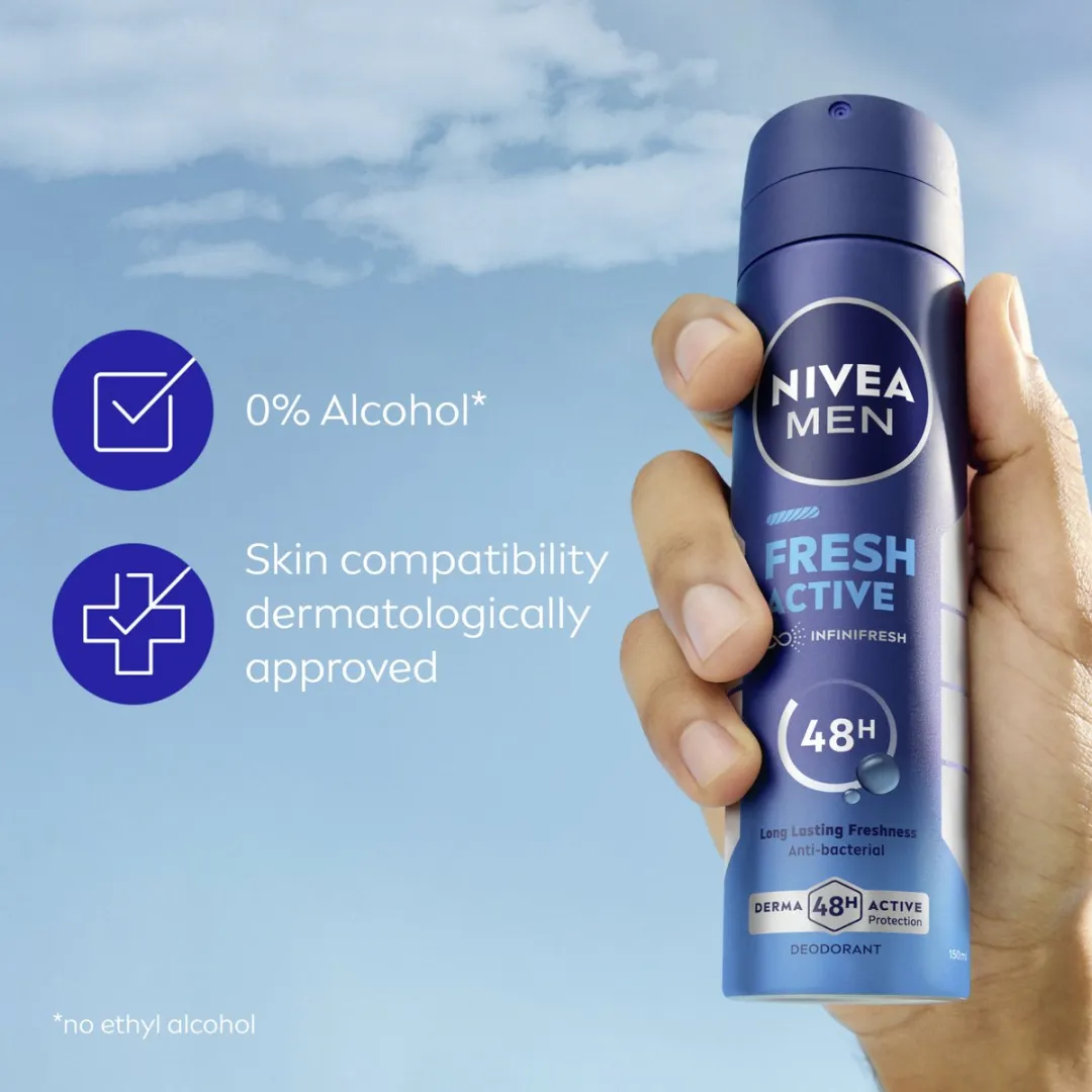 NIVEA MEN Fresh & Relax Geschenkset Mannen - Cadeauset met Douchegel, Deo en Crème - Verjaardag Man - Vaderdag cadeau
