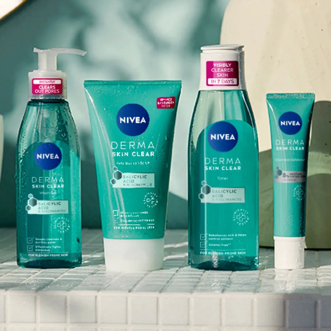 NIVEA DERMA Skin Clear Reinigingsgel 150ml