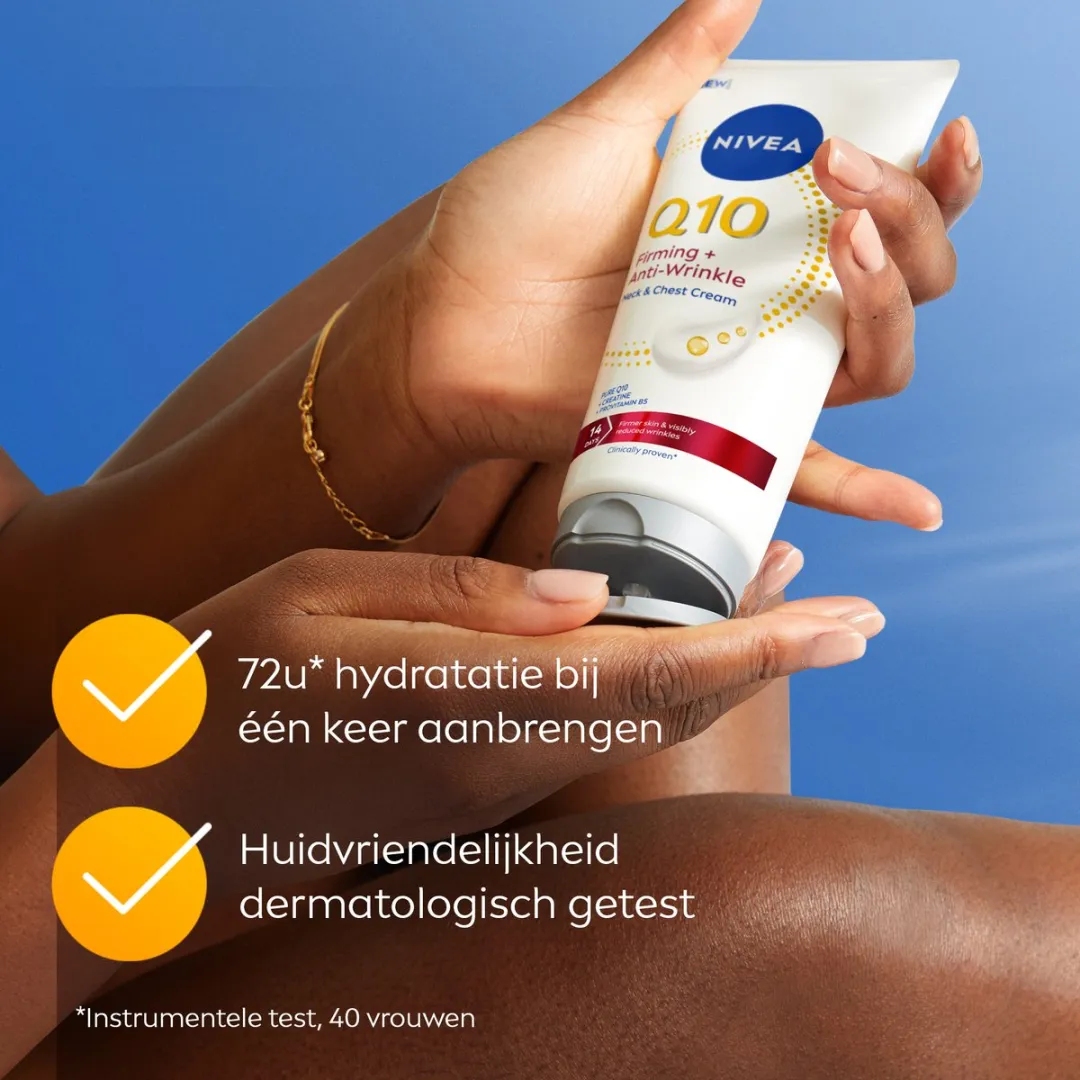 NIVEA Q10 Verstevigende Nek & Decolleté Crème 200ml