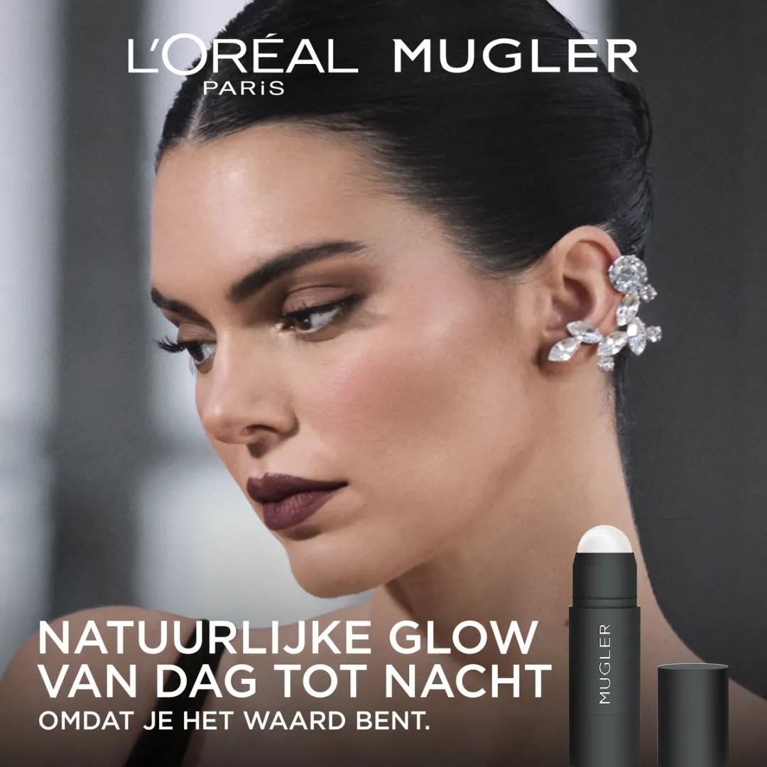 L'Oréal Paris x Mugler Magnetische Radiance Stick Highlighter - 26g - Parelmoer