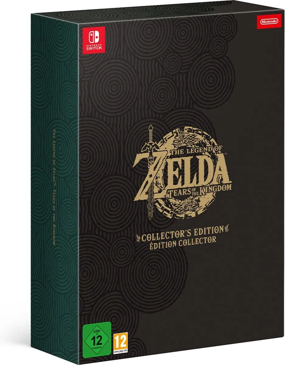 Nintendo The Legend of Zelda Tears of the Kingdom Collector's Edition