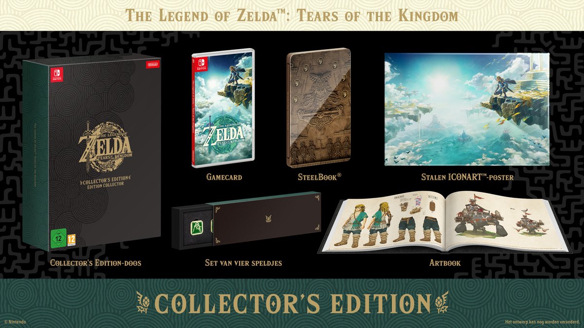 The Legend of Zelda: Tears of the Kingdom - Collector's Edition - Nintendo Switch