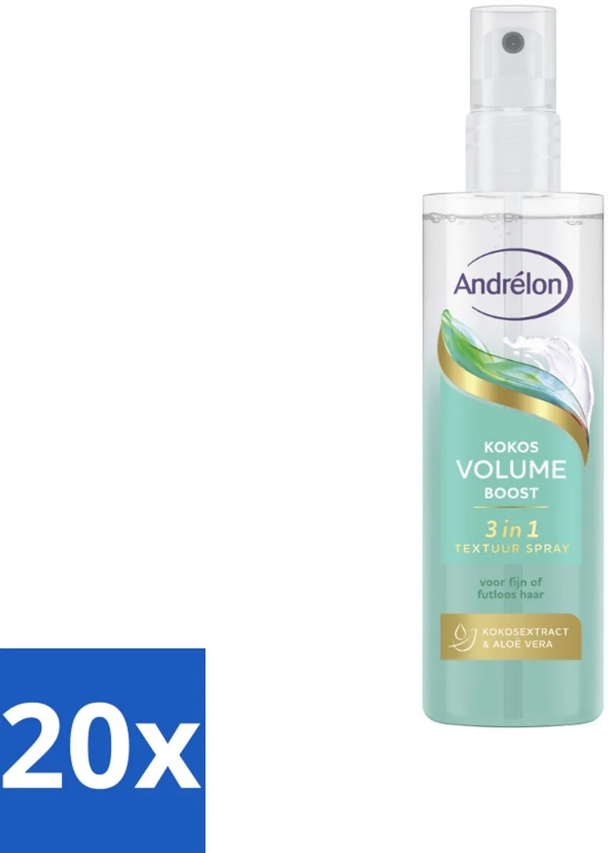 Andrélon Kokos Volume Boost Textuur Spray 3-in-1