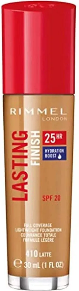 Rimmel London Lasting Finish Foundation 410 Latte