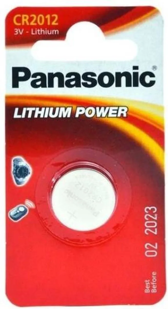 Panasonic CR2012 Knoopcel - 1 Stuk