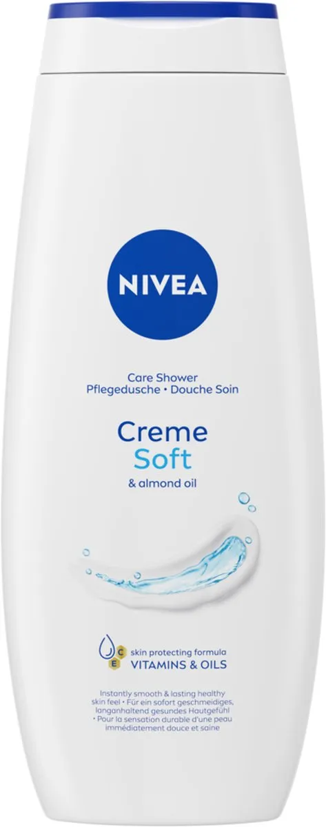 NIVEA Crème Soft Douchecrème Amandelolie 3000ml - 6 Stuks