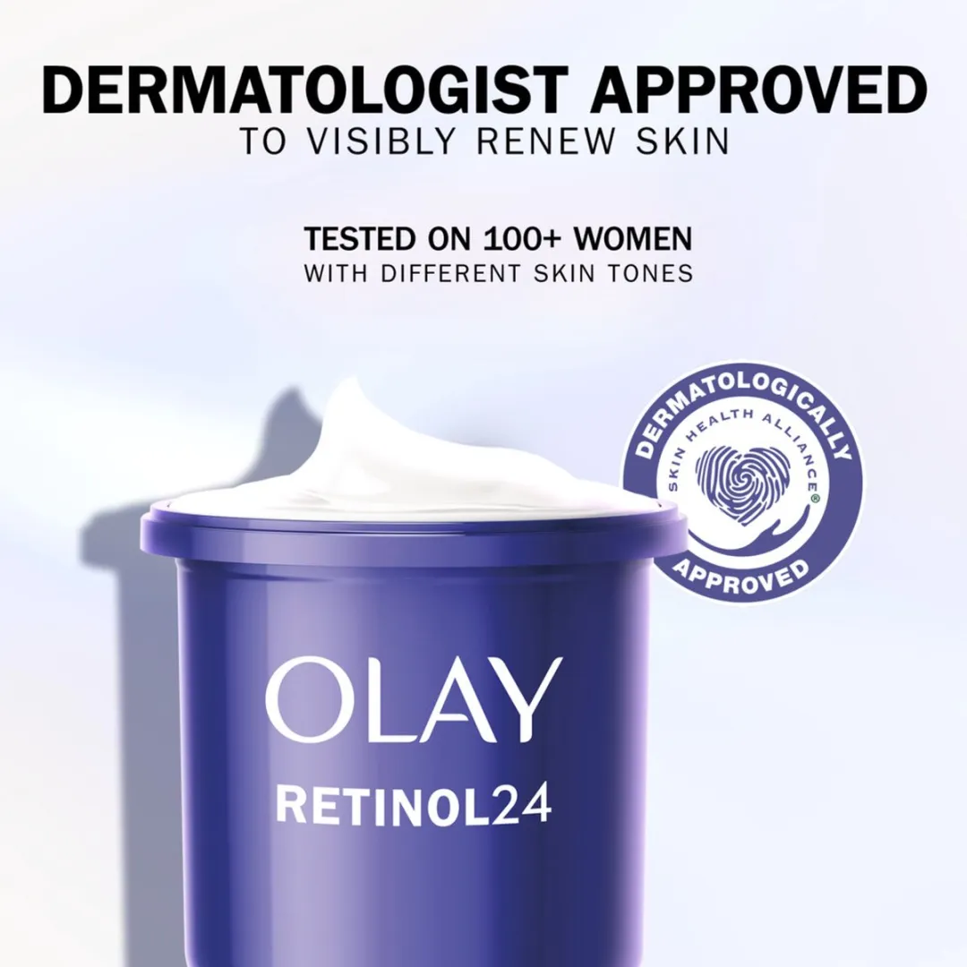 Olay Navulling Nachtcrème Retinol 24 - 4x50ml