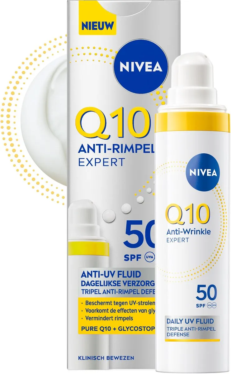 NIVEA Q10 Daily Fluid Dagcrème SPF 50+ 40ml