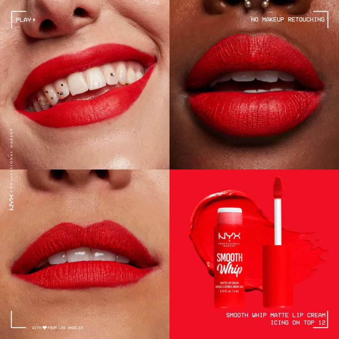NYX Smooth Whip Matte Lip Cream Icing on Top - 4ml