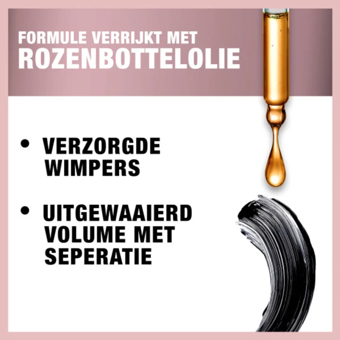 Maybelline Lash Sensational Mascara Intense Black - 3 Stuks - afbeelding 6 van 6