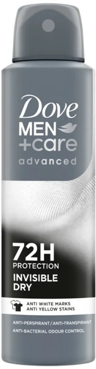 Dove Men+Care Invisible Dry Deo Spray 300ml - 2 Stuks