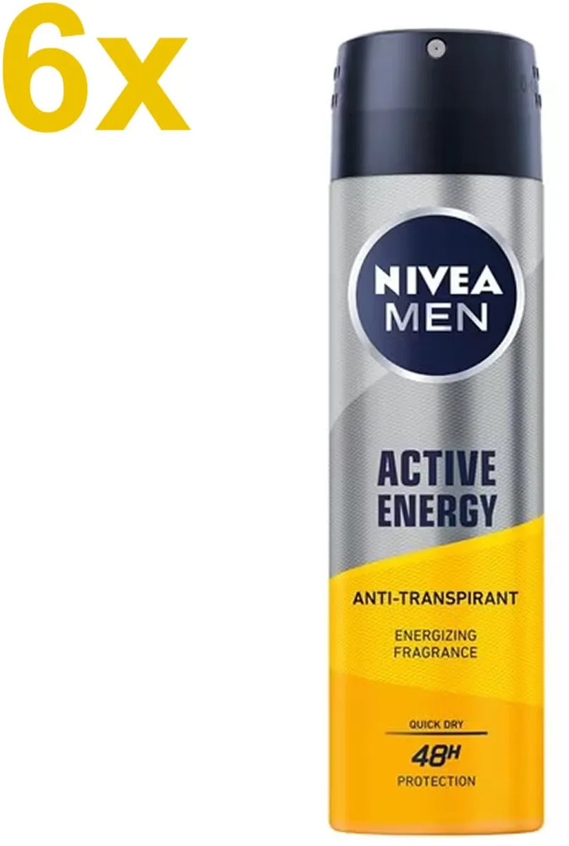NIVEA Men Active Energy Deodorant Spray