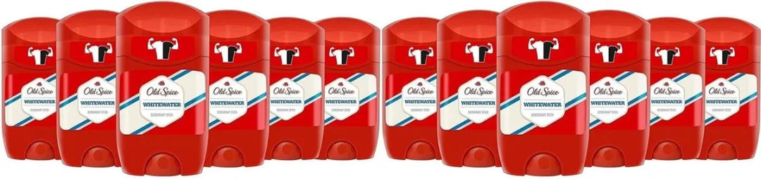 Old Spice Whitewater Deodorant Stick - 12x50ml