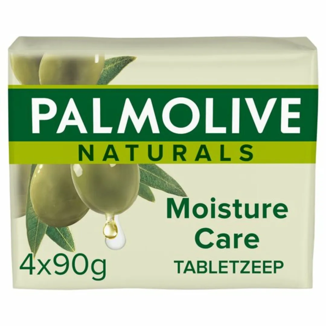 Palmolive Tabletzeep Naturals Olijf Melk 180g - 2 Stuks