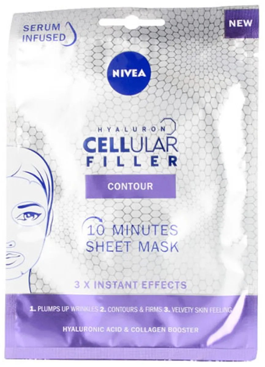 NIVEA Hyaluron Cellular Filler Gezichtsmasker 3ml