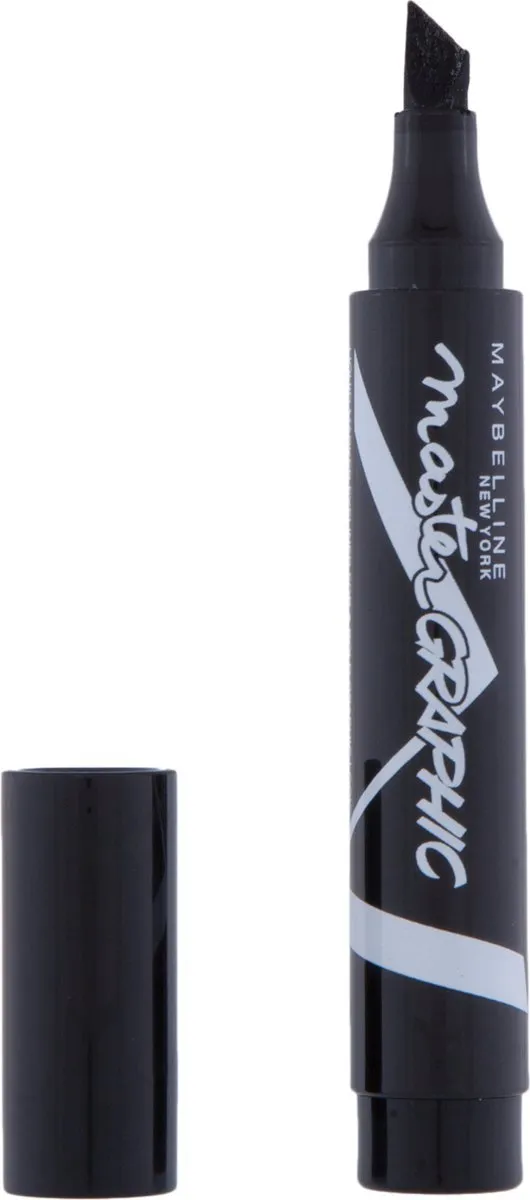 Maybelline Master Graphic Eyeliner Zwart - 1.3ml