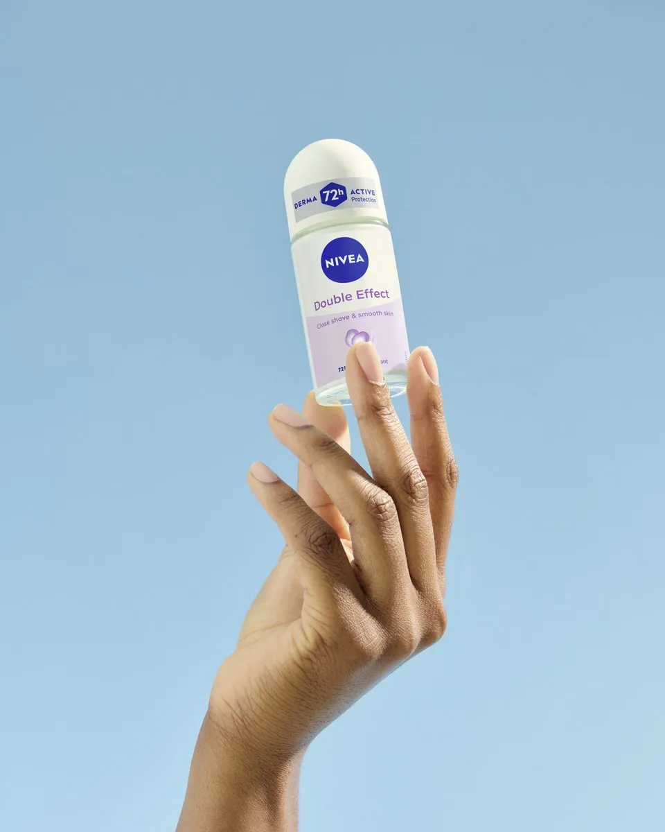 NIVEA Double Effect Anti-Transpirant Deo Roller 300ml - 6 Stuks
