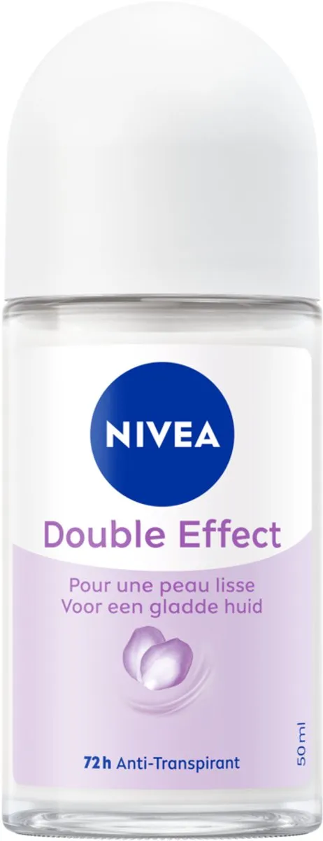 NIVEA Double Effect Anti-Transpirant Deo Roller 300ml - 6 Stuks