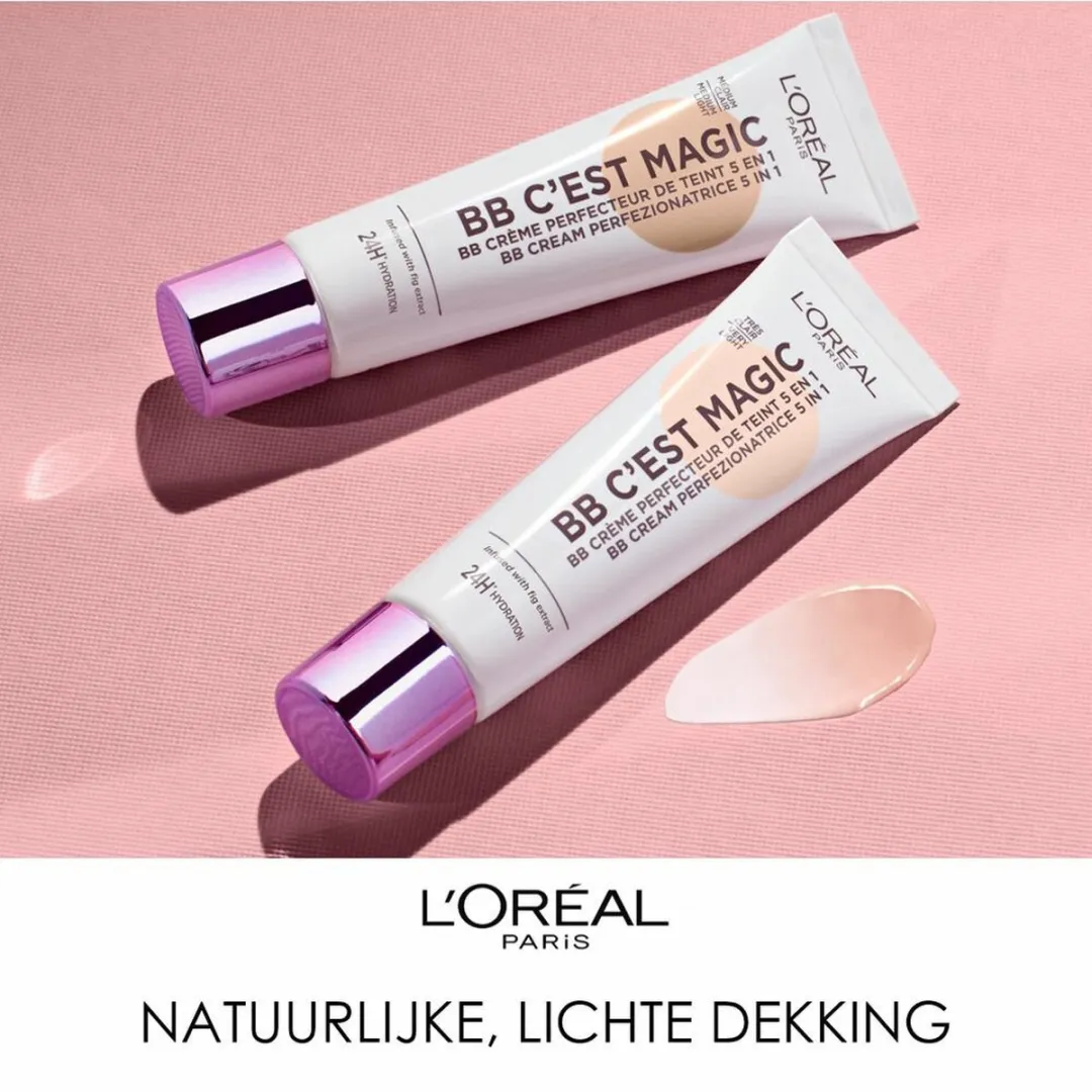 L'Oréal Paris C'est Magic BB Cream 03 Medium Light - 3 Stuks