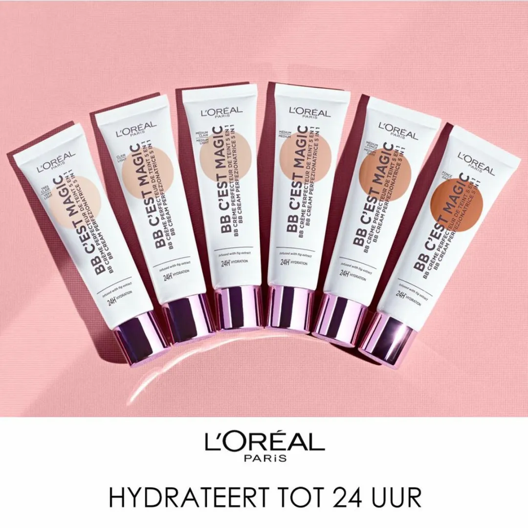 L'Oréal Paris C'est Magic BB Cream 03 Medium Light - 3 Stuks