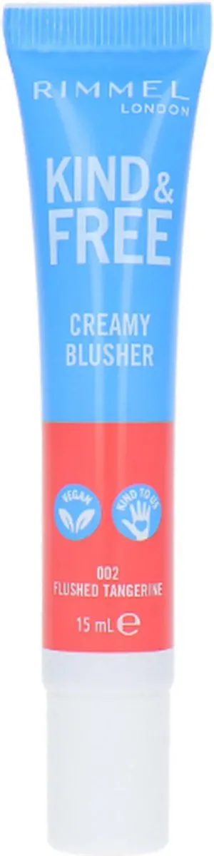 Rimmel London Kind & Free Creamy Blusher 002 Flushed Tangerine