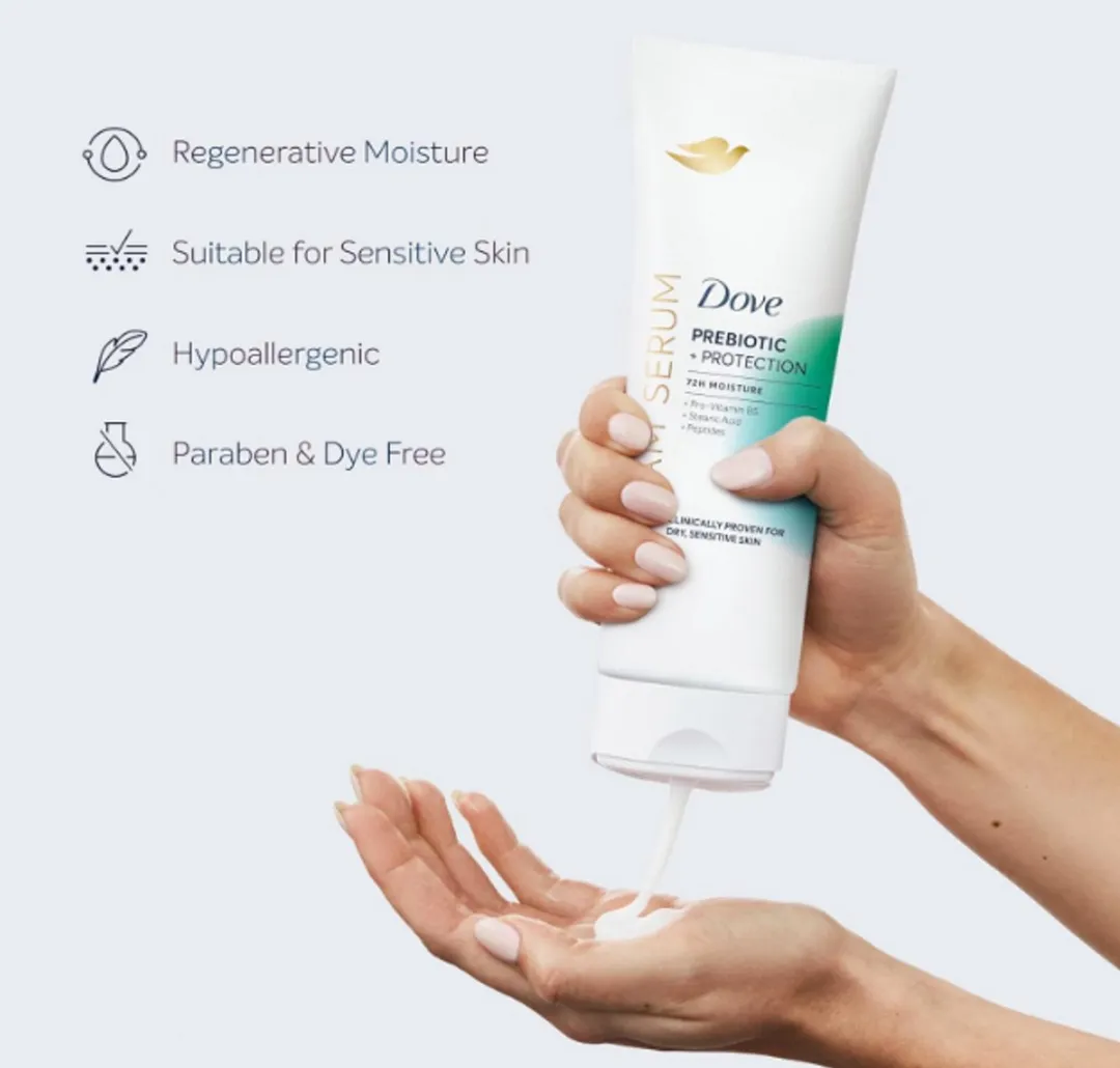 Dove Body Cream Serum Prebiotic + Protection 236ml