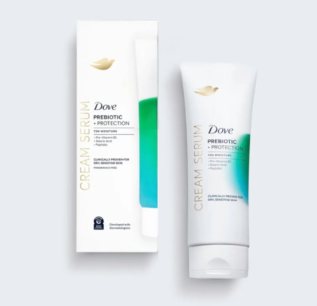 Dove Body Cream Serum Prebiotic + Protection 236ml