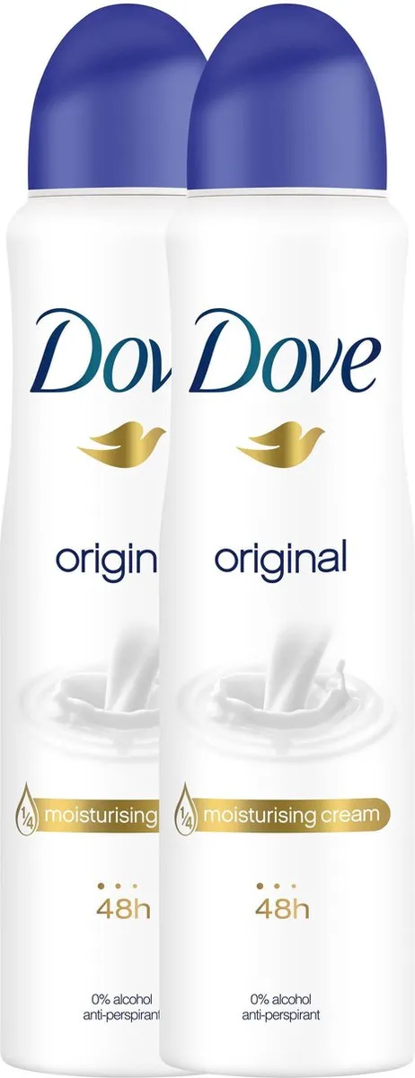 Dove Original Women Deodorant 2x150ml