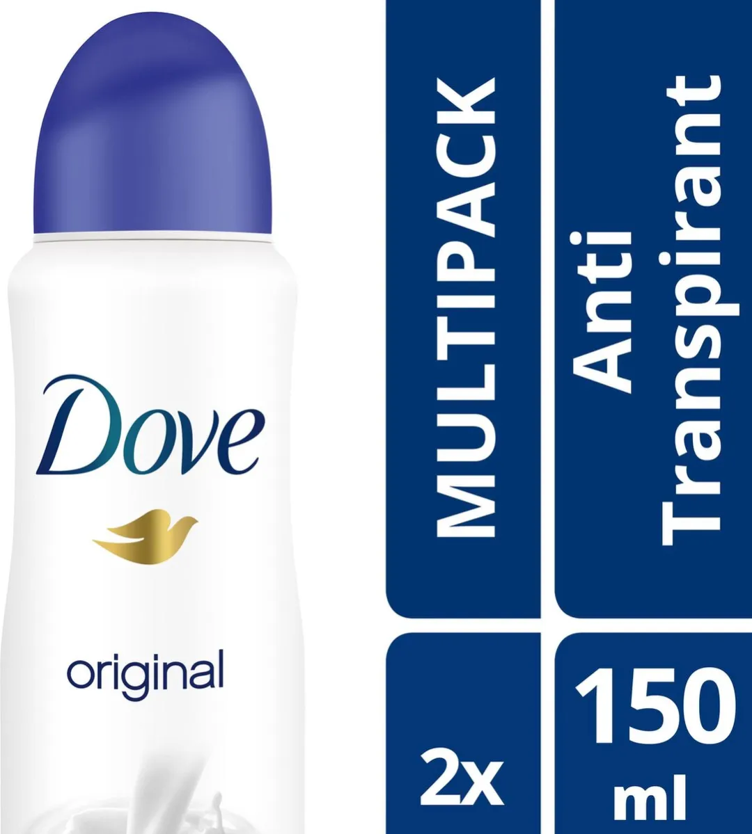Dove Original Women Deodorant 2x150ml