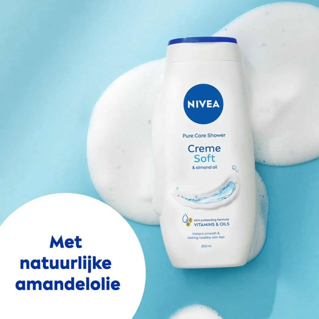 NIVEA Soft Douchecrème - 750ml (3x250ml)