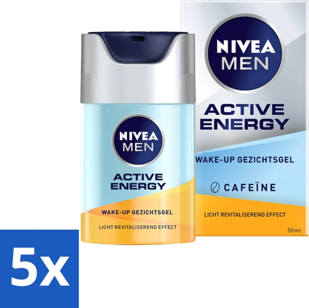 NIVEA MEN Active Energy Wake-up Gezichtsgel 250ml