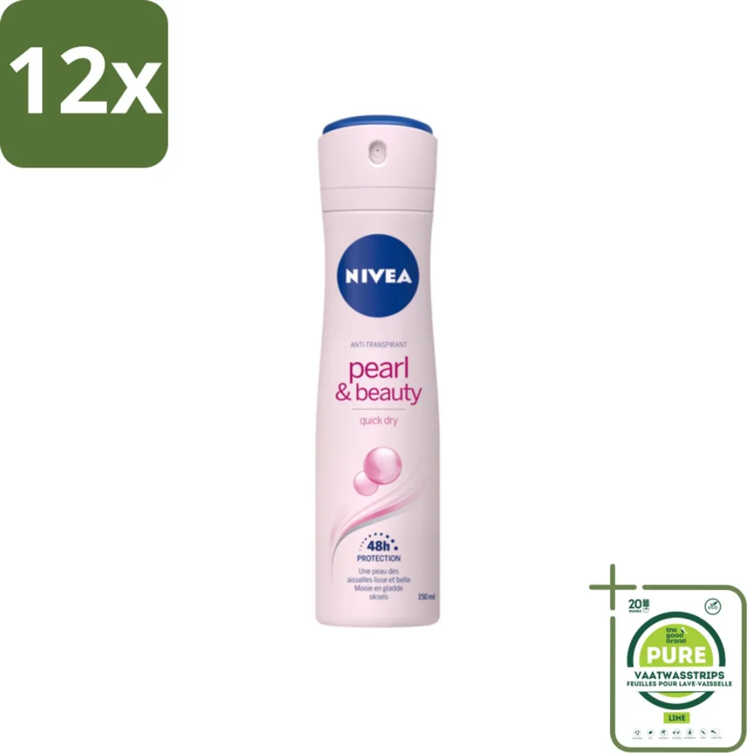 NIVEA Pearl & Beauty Anti-Transpirant Spray 150ml