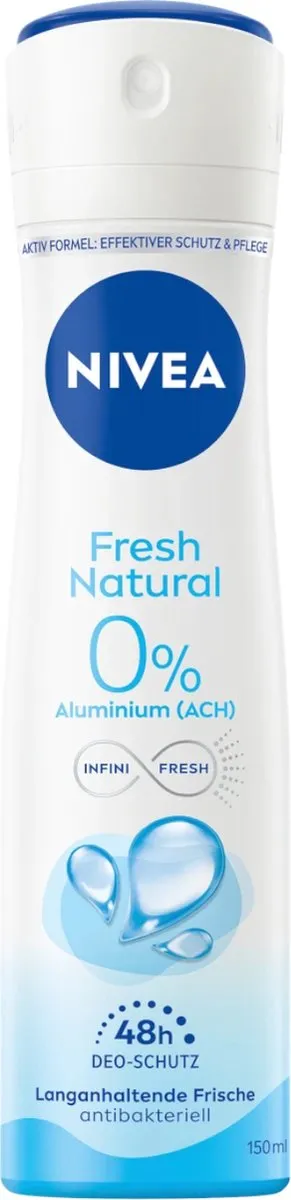 NIVEA Fresh Natural Deodorant Spray 150ml