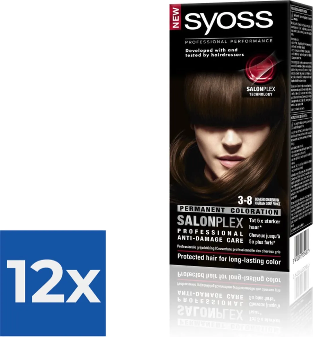 SYOSS Haarverf 3-8 Donker Goudbruin