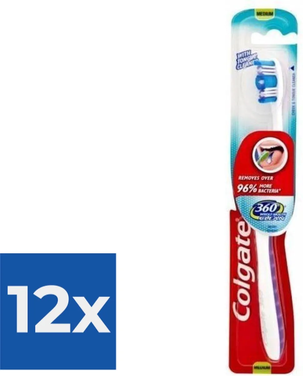 Colgate Whole Mouth Clean Medium Tandenborstel