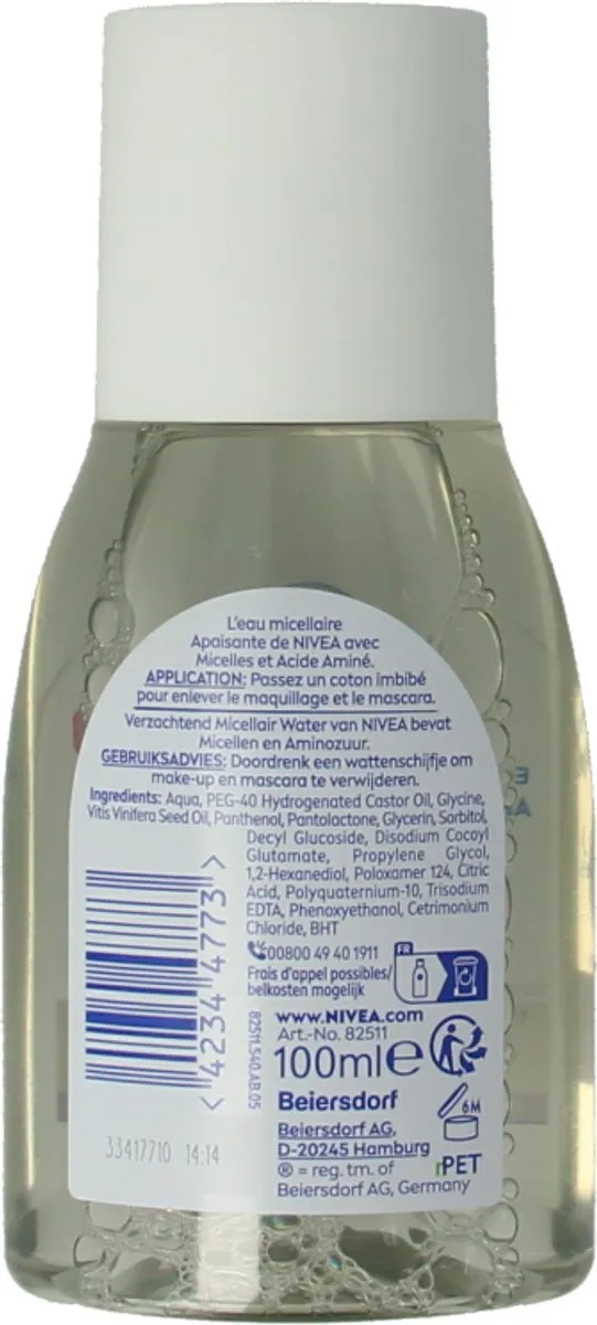 NIVEA Micellair Water 100ml - Gevoelige Huid