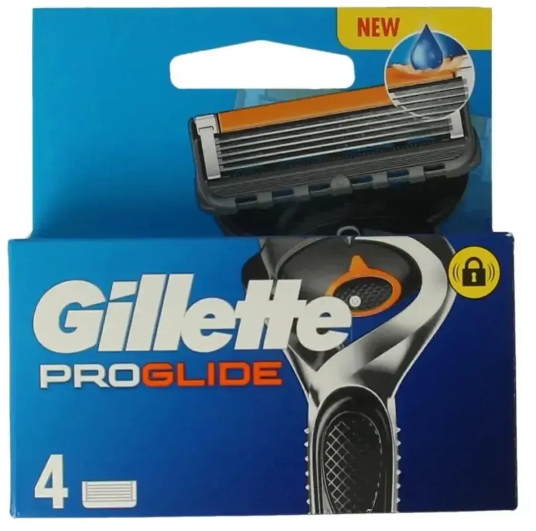 Gillette ProGlide Oranje 5 Bladen - 4 Stuks