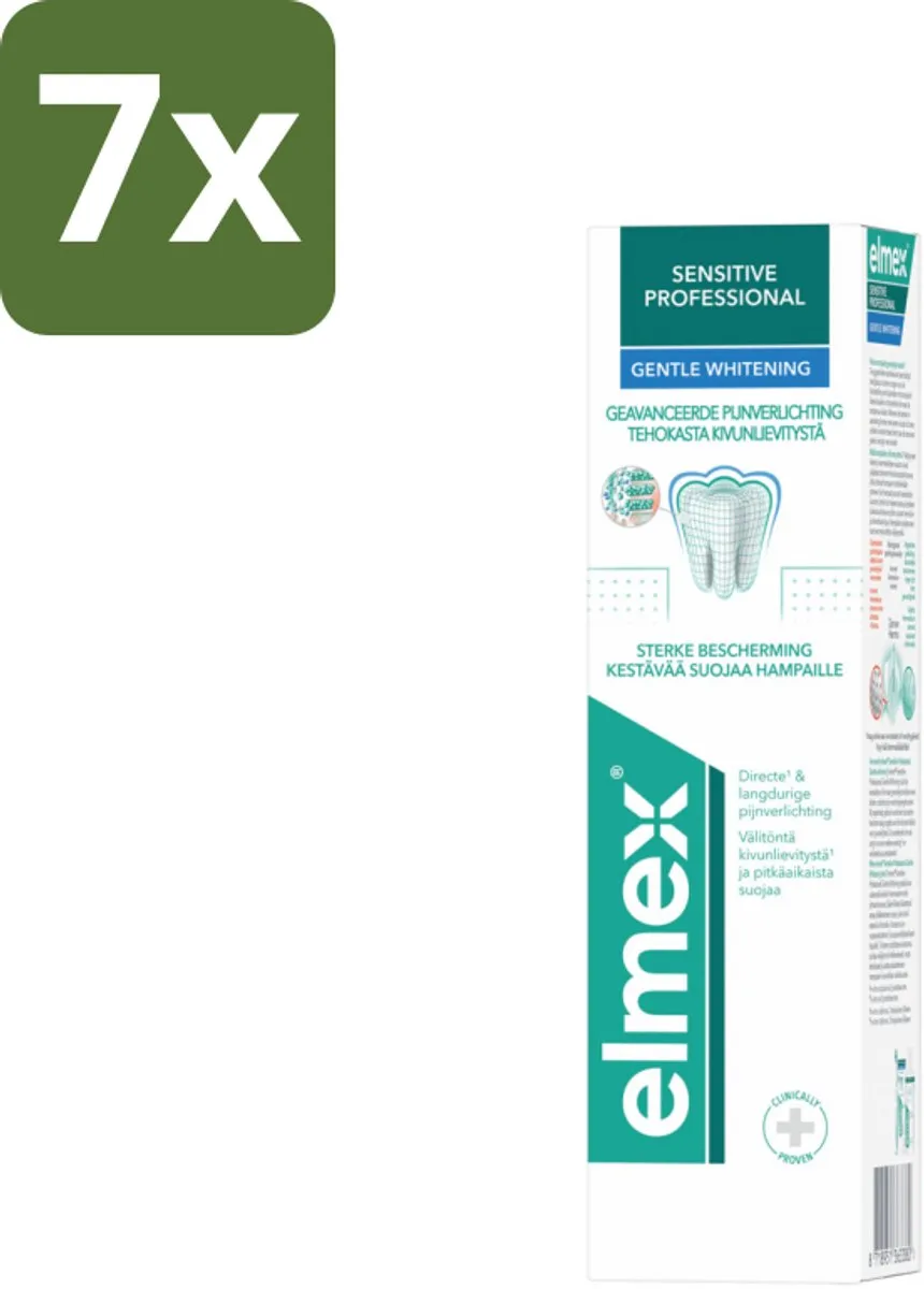 Elmex Sensitive Professional Gentle Whitening Tandpasta 75ml