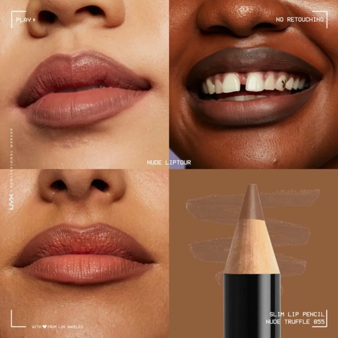 NYX Slim Lip Pencil Nude Truffle - 1 g
