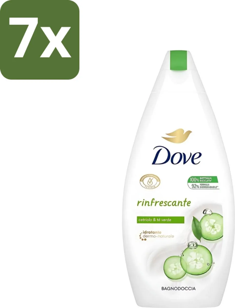 Dove Refreshing Douchegel Komkommer & Groene thee