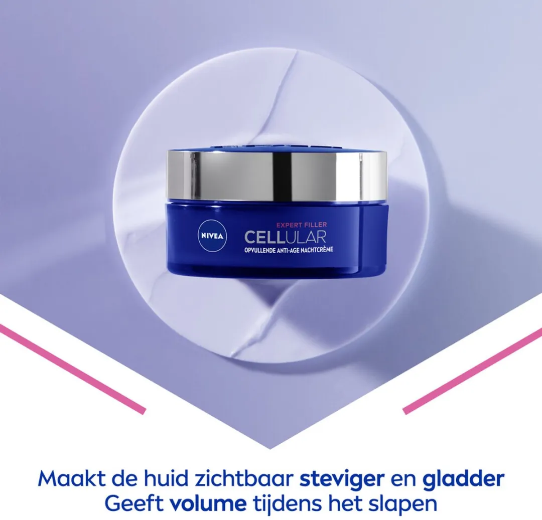 NIVEA Cellular Expert Filler Nachtcrème 50ml - 6x300ml