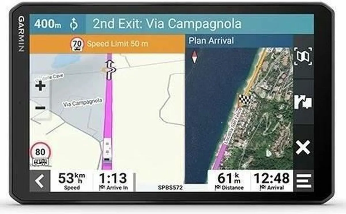 Garmin Camper 895 Navigatiesysteem 8" - Live Traffic & WIFI