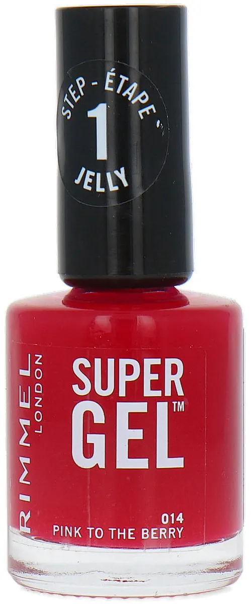 Rimmel London Super Gel Nagellak 014 Pink To The Berry