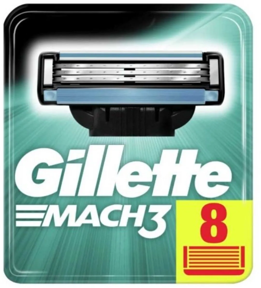 Gillette Mach3 Scheermesjes - 8 Stuks